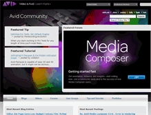 Tablet Screenshot of cstest.avid.com