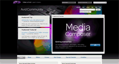Desktop Screenshot of c2.avid.com