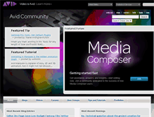 Tablet Screenshot of c2.avid.com