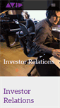 Mobile Screenshot of ir.avid.com
